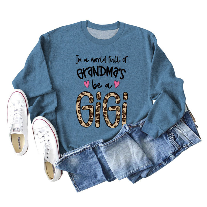 Blue sweater (black color picture) / S