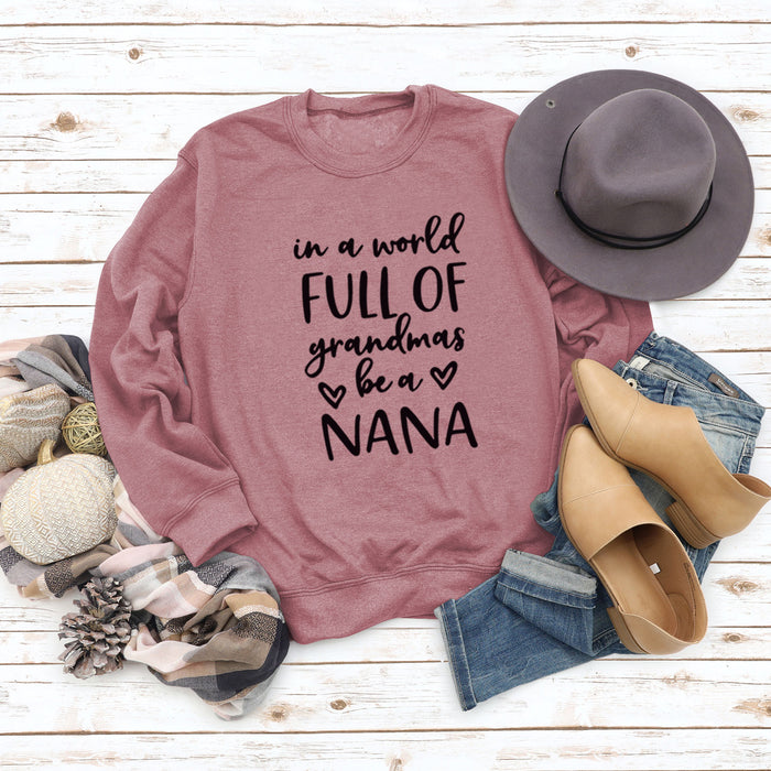 Rose gold sweater (black font) / S
