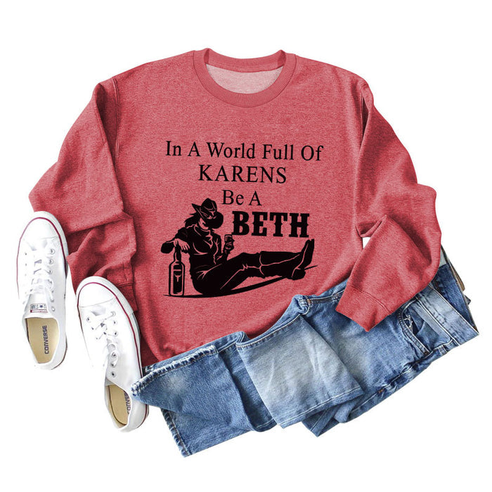 Red sweater (black color picture) / S