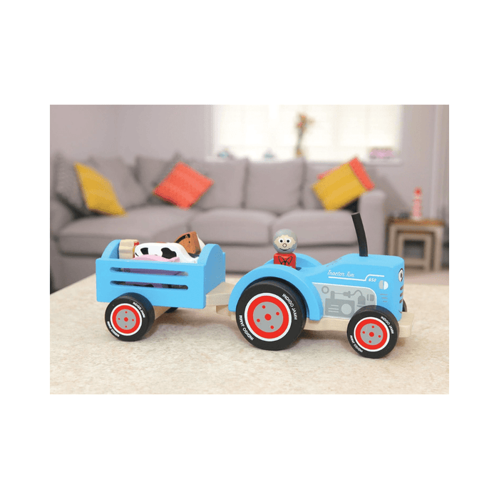 Indigo Jamm Wooden Tractor Tim
