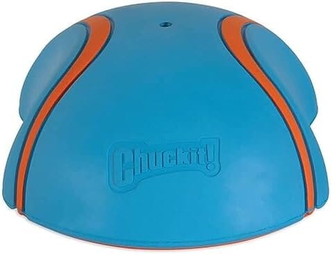 Indoor Super Slider Dog Self Fetch Squeaker Toy Toys Pet Clever