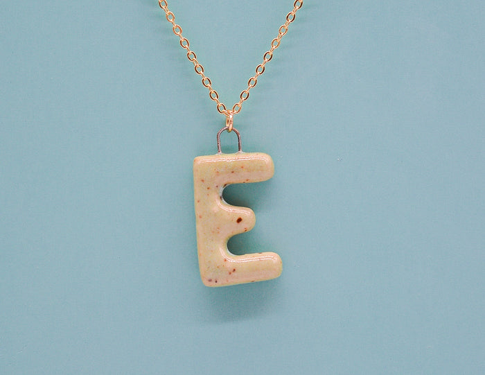 Initial Necklace - Honeydew