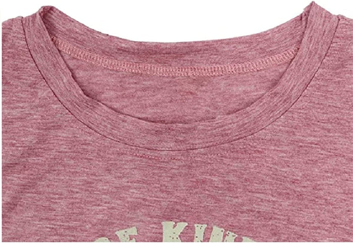 Inspire Kindness Sunflower T-Shirt for Women Be Kind Shirt