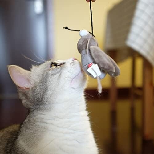Interactive Cat Toys Electronic Motion Activated Bug Sound Cat Toys amazon