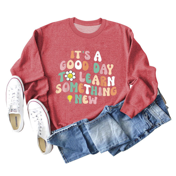 Red sweater (color picture) / S