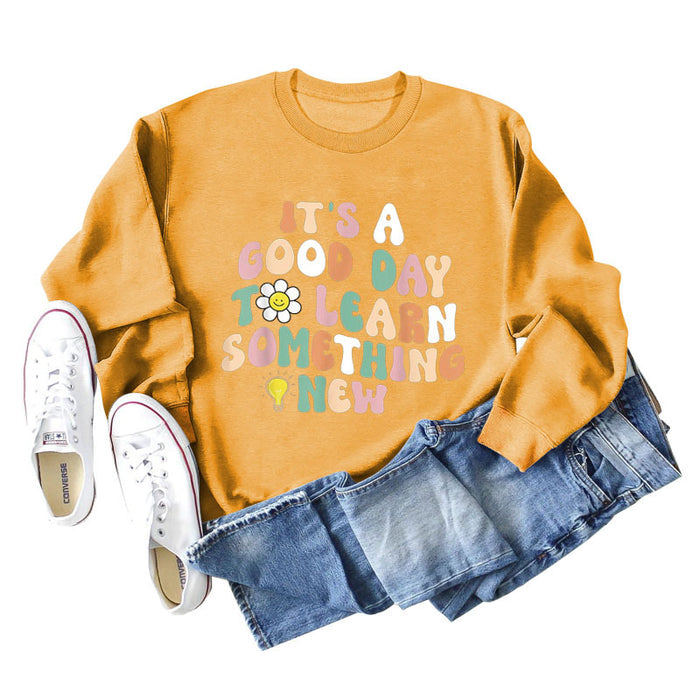 Yellow sweater (color picture) / S