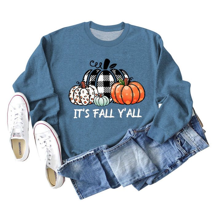 Blue sweater (white color picture) / S