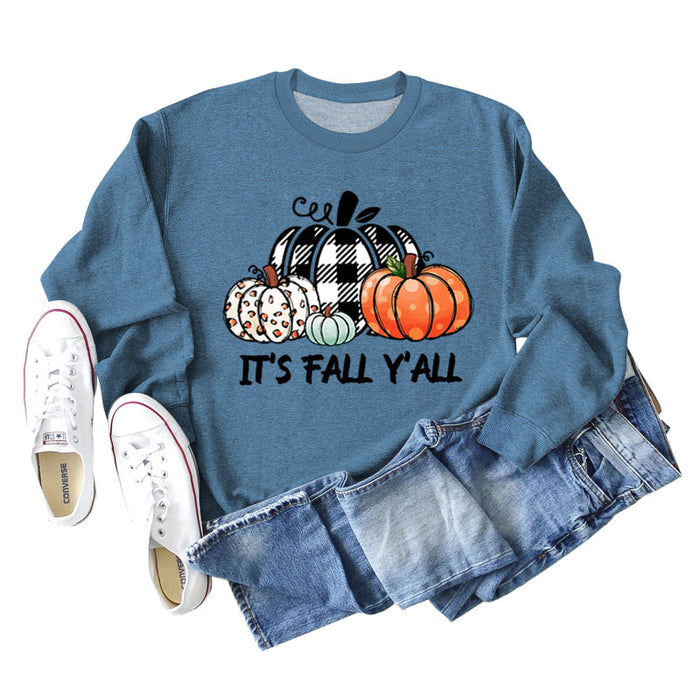 Blue sweater (black color picture) / S