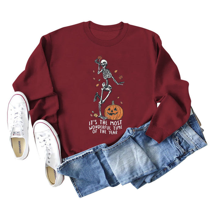 Red wine sweater (white color picture) / S