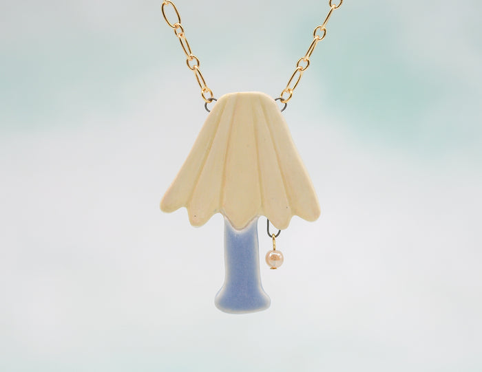 Ivory Lamp Necklace