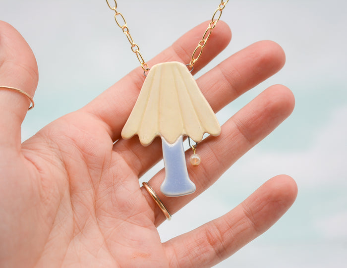 Ivory Lamp Necklace