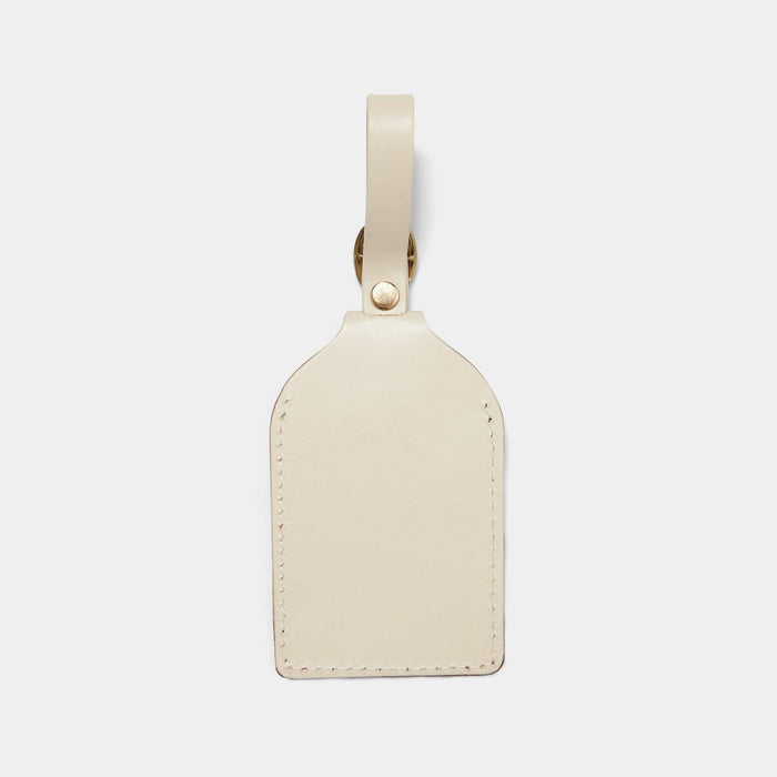 Ivory Leather - Luggage Tag Accessories Steamline Luggage