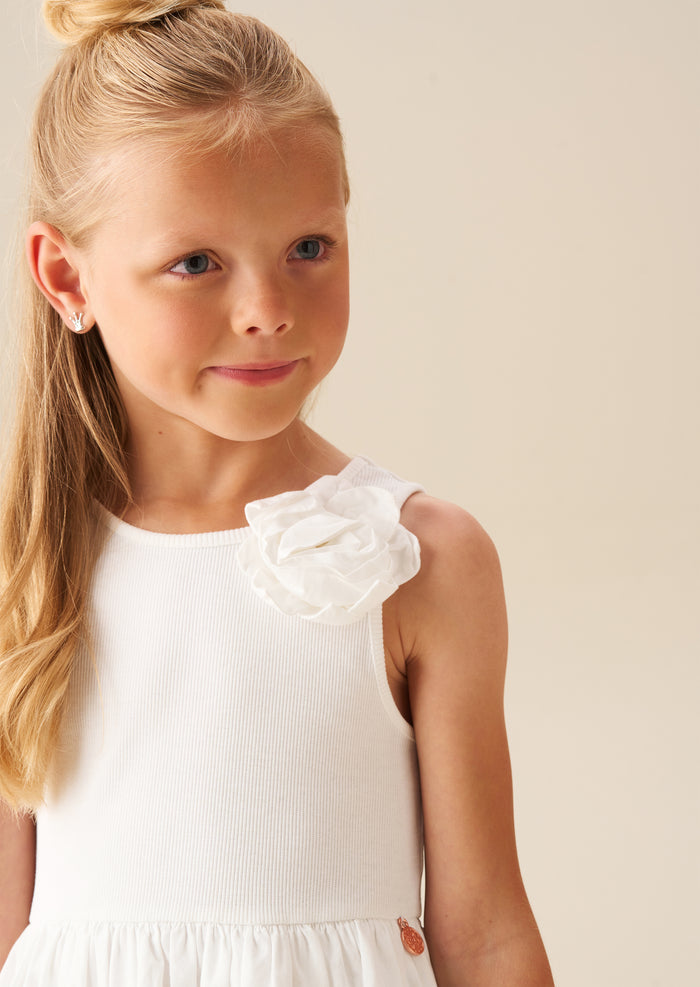 Jess Crochet Flower Dress