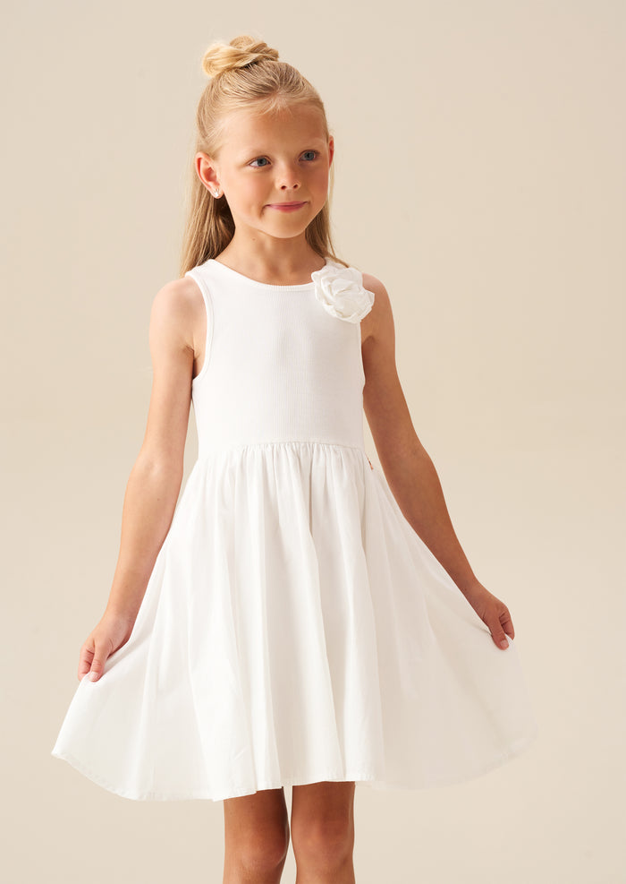 Jess Crochet Flower Dress