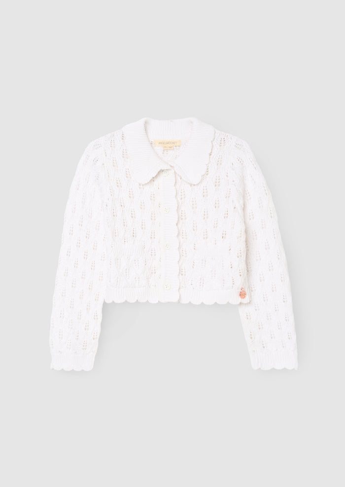 Jessica Collar Knit Cardigan