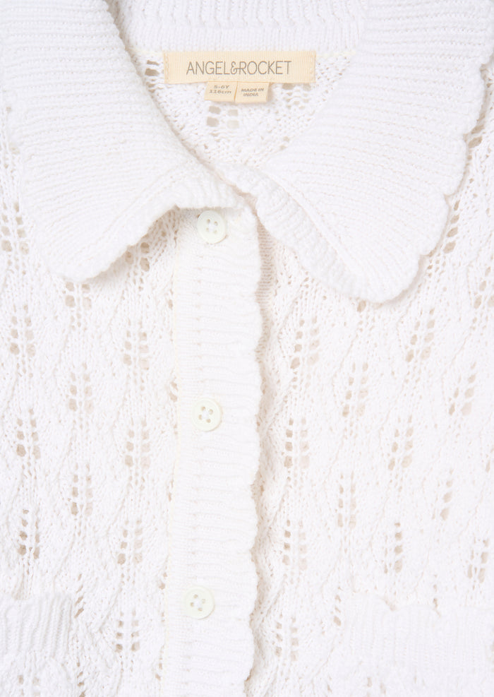 Jessica Collar Knit Cardigan