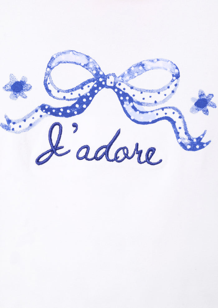 Joanie Floral Placement Print T Shirt