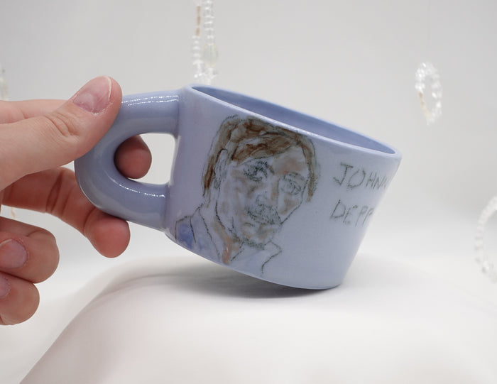 Johnny Depp Blue Cup