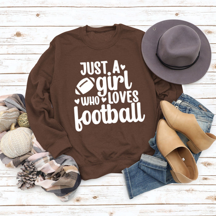 Coffee colored sweater (white font) / S