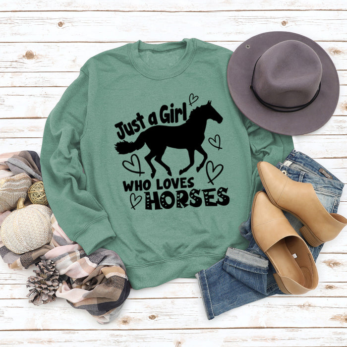 Light green sweater (black font) / S