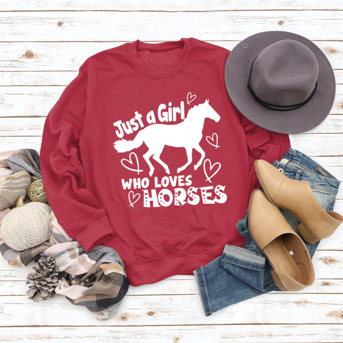 Red sweater (white font) / S
