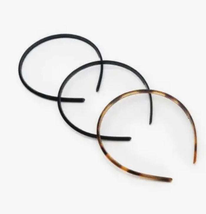 KITSCH 3PC NON SLIP HEADBANDS