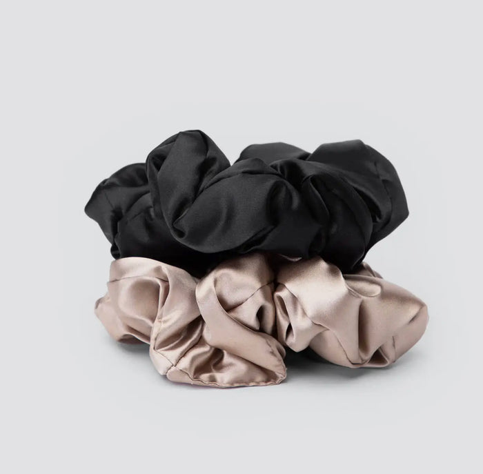 KITSCH SATIN SLEEP PILLOW SCRUNCHIES