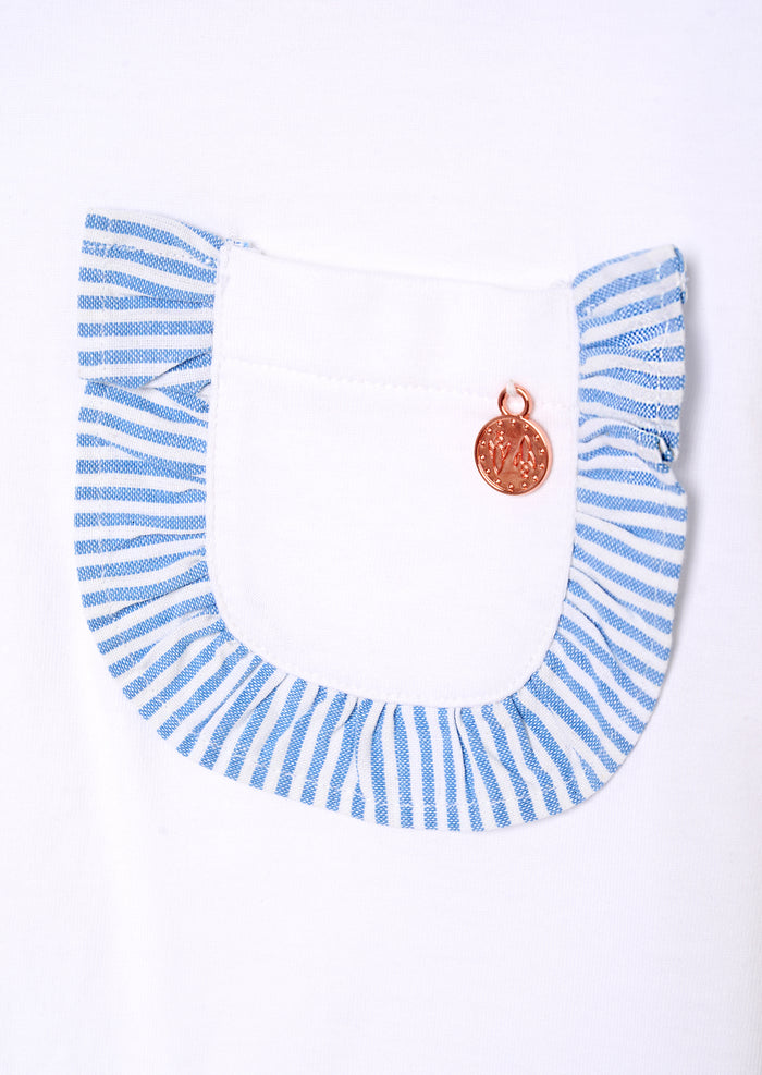 Lacey Frill Pocket Oversized Shirt