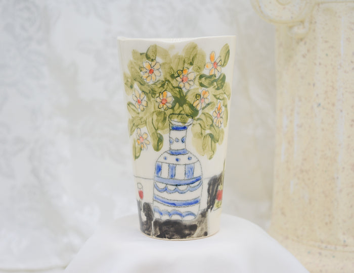 Large Flower Pot Cup
