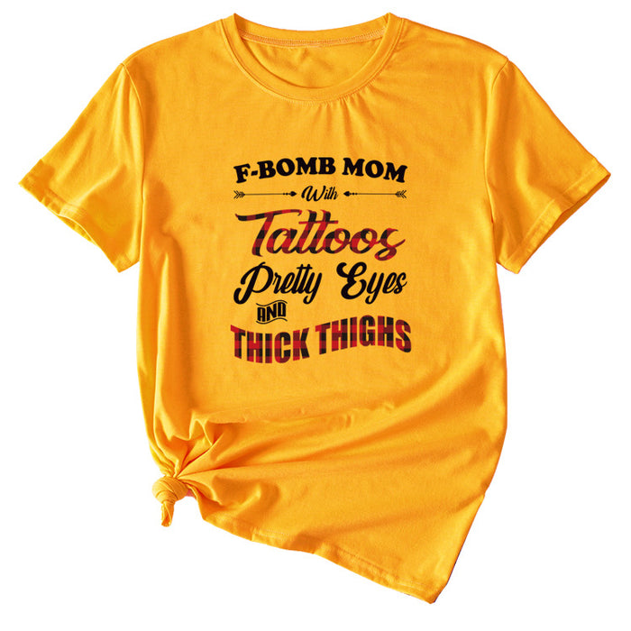 Mustard yellow (black font color image) / S