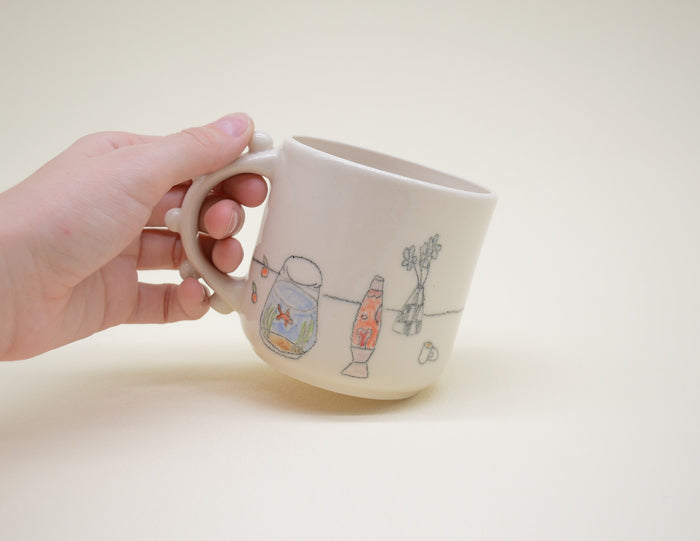Lava Lamp Still Life Mug