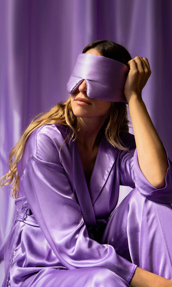 drowsy sleep mask, silk sleep mask, lavender haze sleep mask, mulberry silk mask, beauty sleep essentials, silk eye mask, blackout sleep mask, padded sleep mask, luxury sleep accessories, nighttime skincare tools, travel sleep mask, wellness essentials