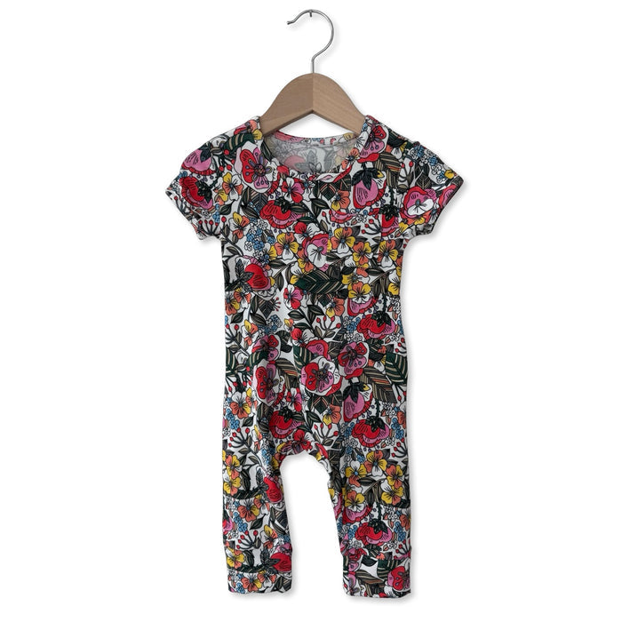 Le Fleur Short Long Romper Luxe Edition | Cotton Bamboo Blend