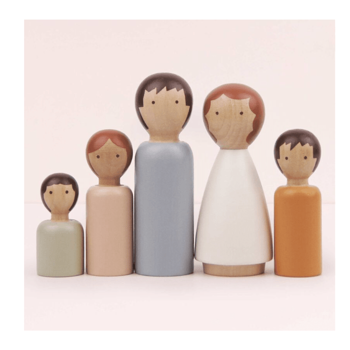 Le Toy Van Dubois Wooden Family Dolls