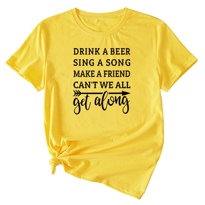 Yellow (black font) / S