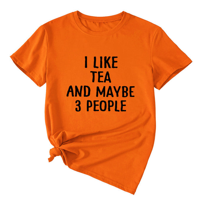 Orange (black font) / S