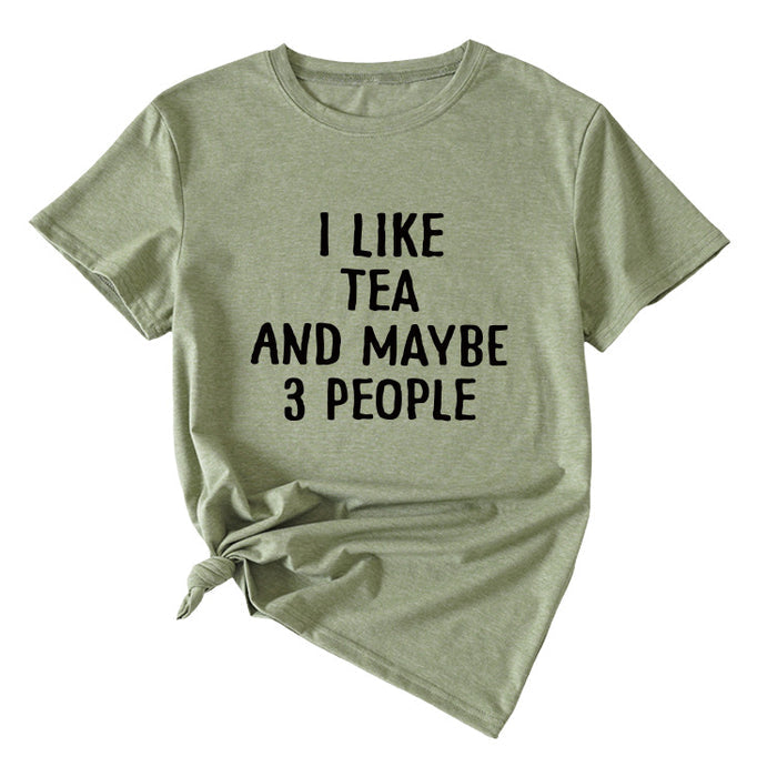 Olive Green (black font) / S