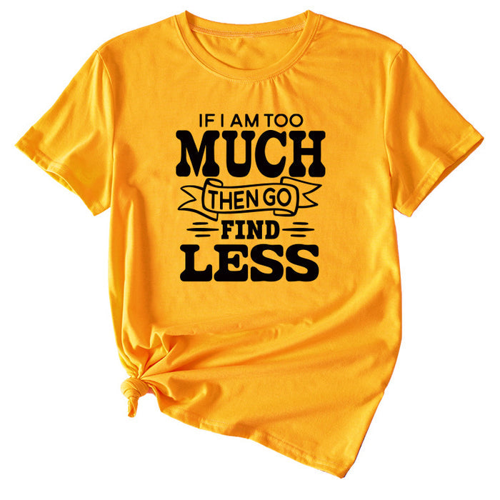 Mustard yellow (black font) / S