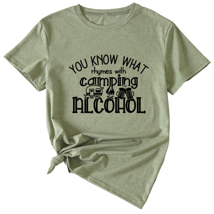 Letter You know what rhymes Women's Short Sleeve T-Shirt