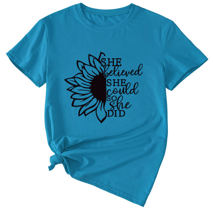 Lake Blue (black font) / S