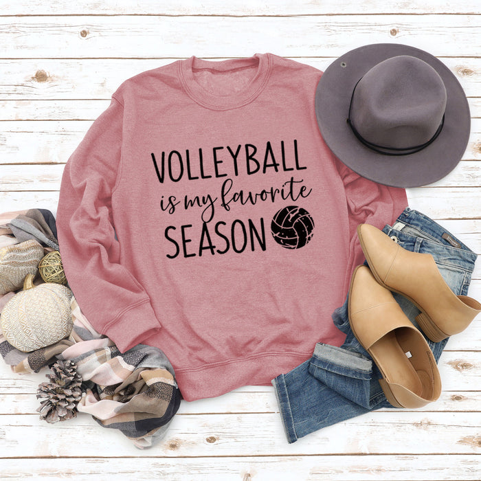 Rose gold sweater (black font) / S