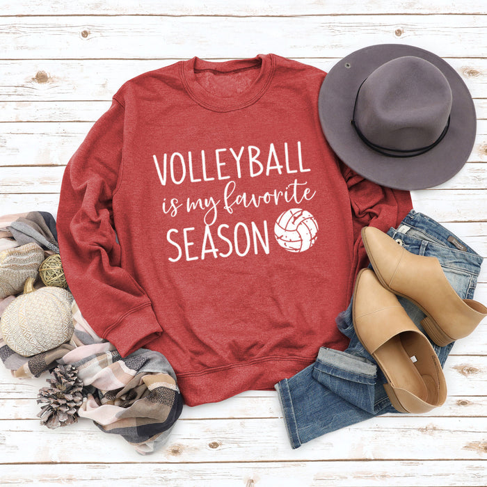 Red sweater (white font) / S