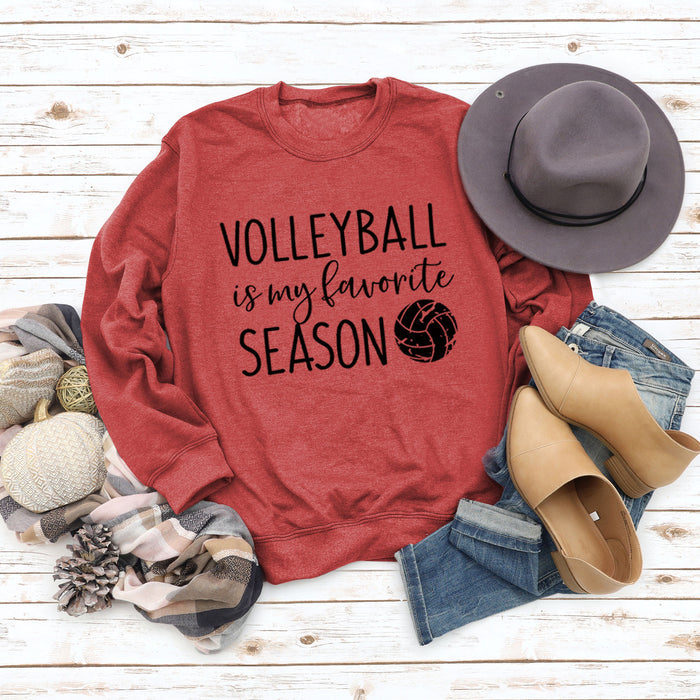 Red sweater (black font) / S