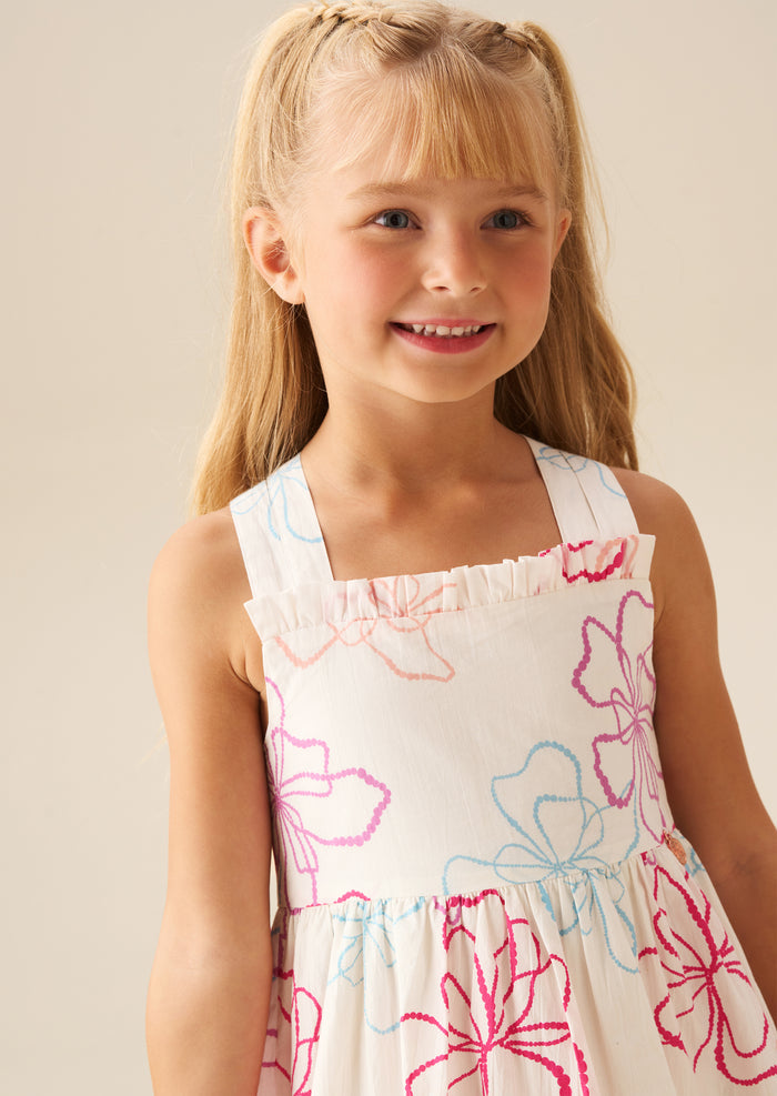 Lettie Printed Floral Dress