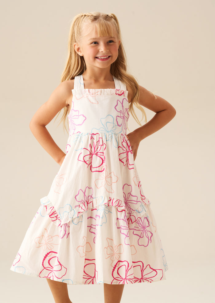 Lettie Printed Floral Dress