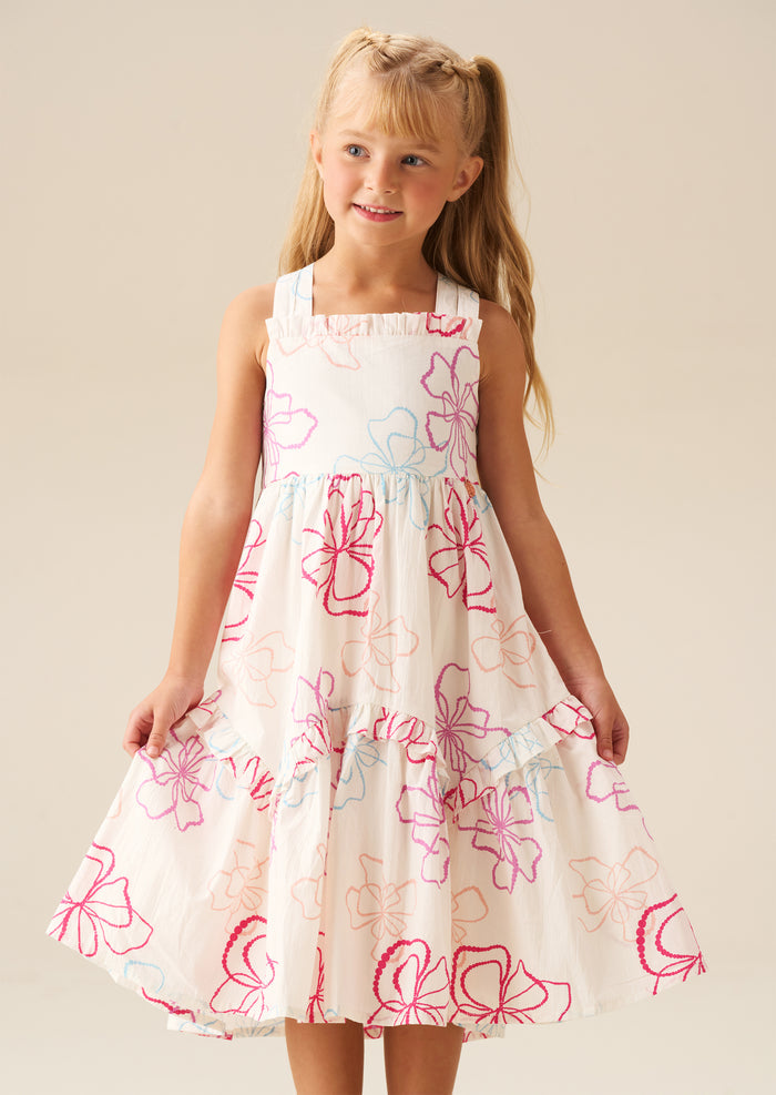 Lettie Printed Floral Dress