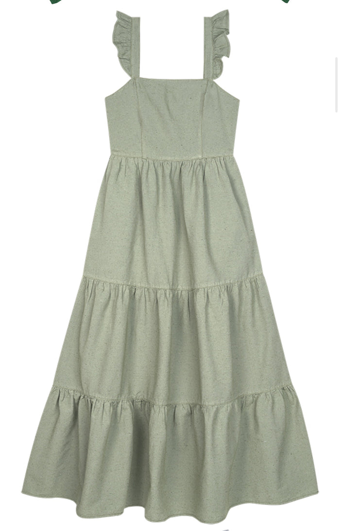 LEZ A LEZ RUFFLE DRESS