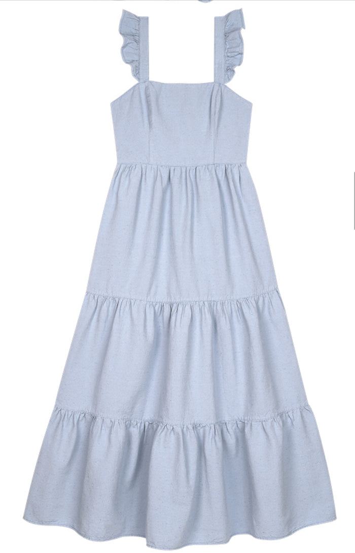 LEZ A LEZ RUFFLE DRESS