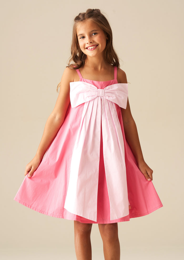 Libby Bow Pleat Dress
