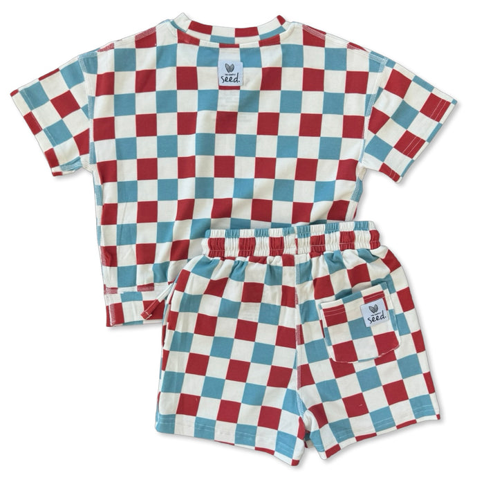 Liberty Check CALM CLOUD Short Set